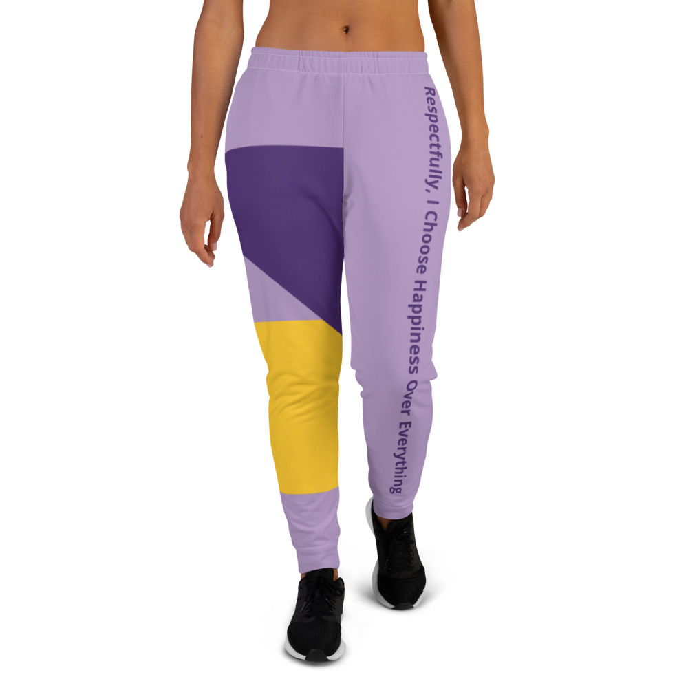 I Choose Happiness Women's Joggers - Image 2
