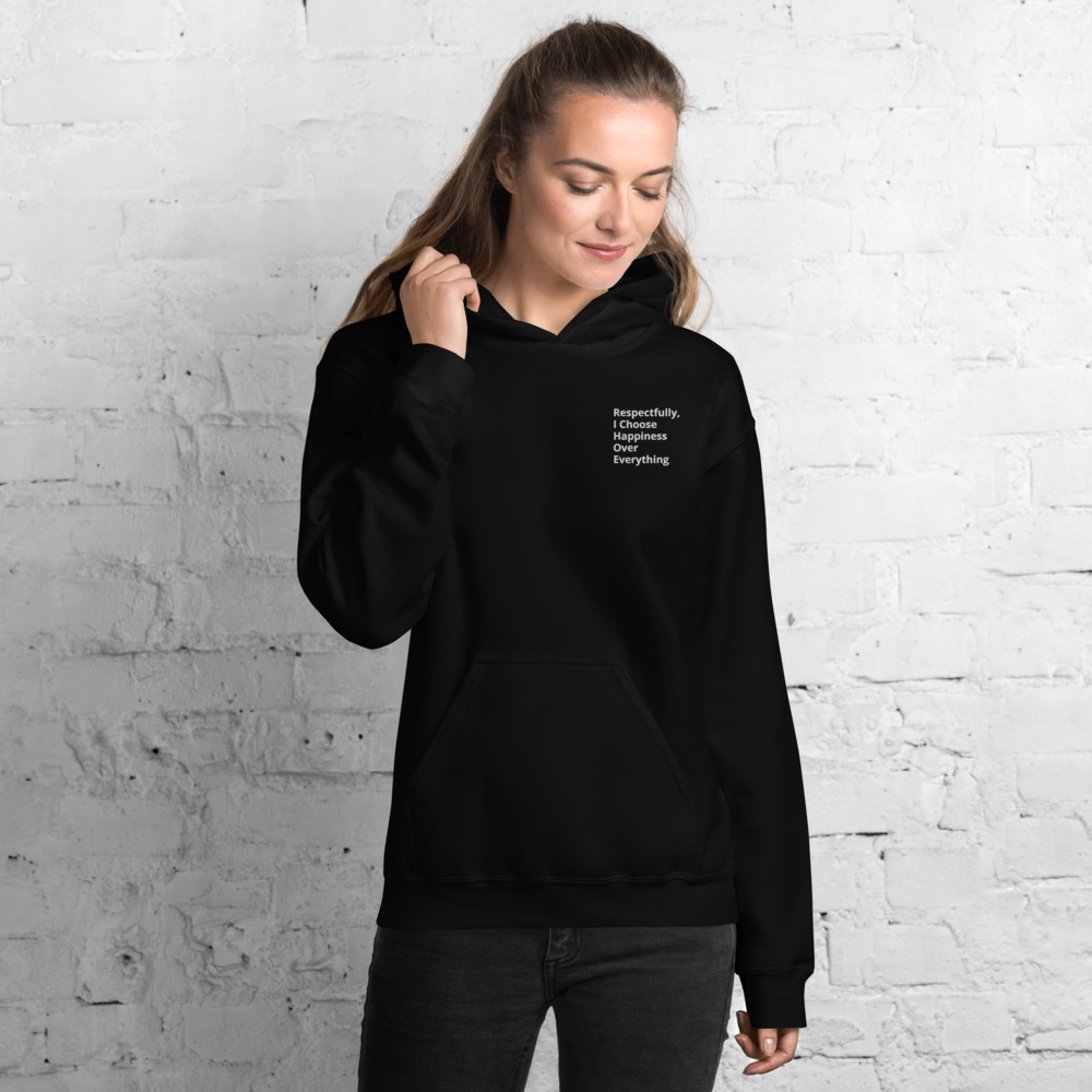 Happiness Over Everything Unisex Hoodie - Image 11