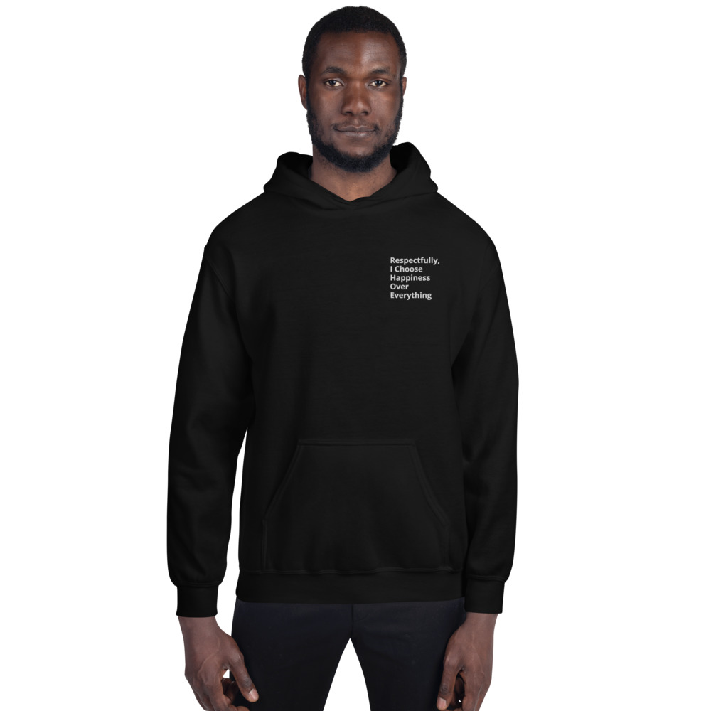 Happiness Over Everything Unisex Hoodie - Image 2