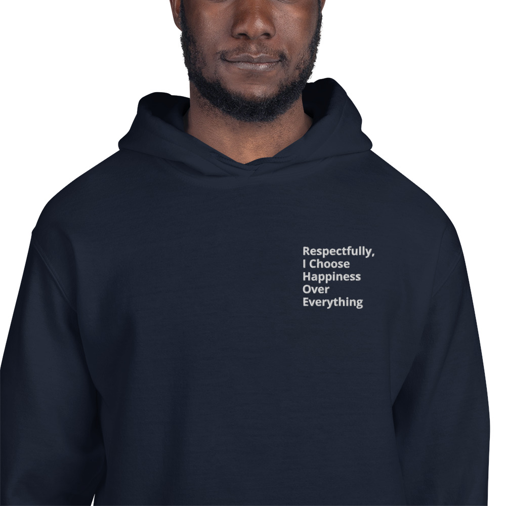 Happiness Over Everything Unisex Hoodie - Image 7