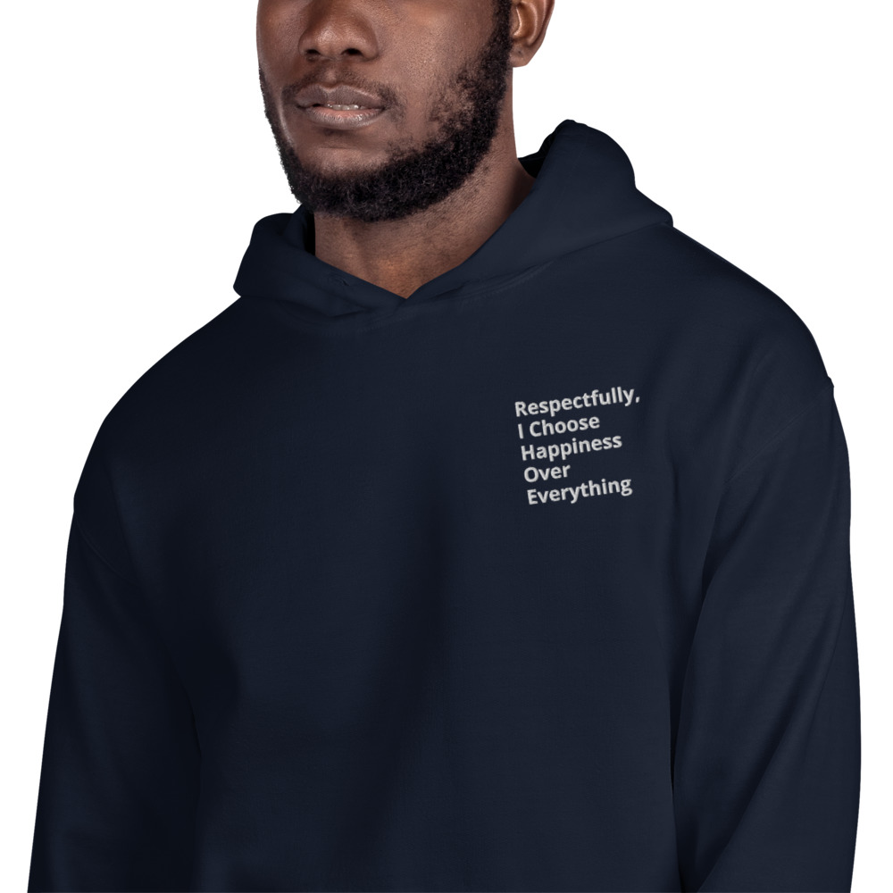 Happiness Over Everything Unisex Hoodie - Image 5