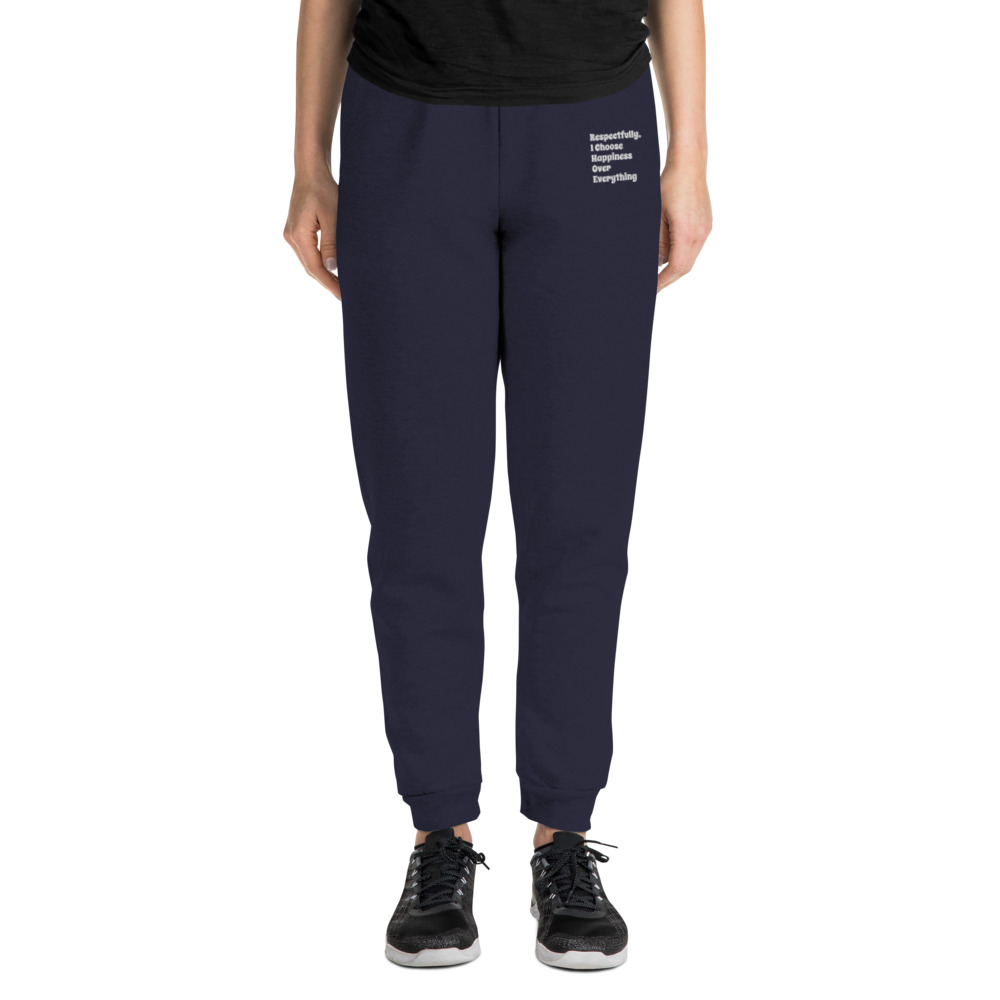 Happiness Over Everything Unisex Joggers - Image 5
