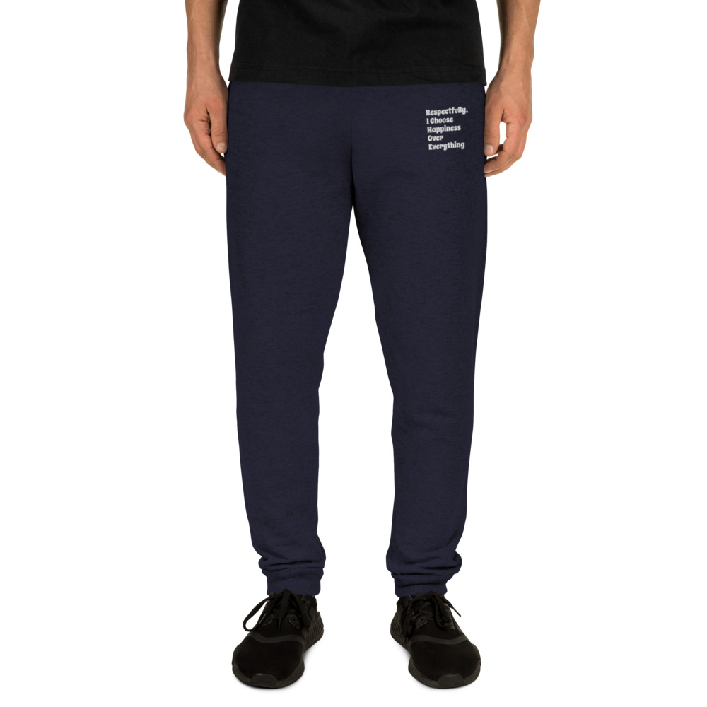 Happiness Over Everything Unisex Joggers - Image 2