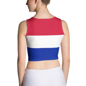 Fanm Kreyòl Li Ye Crop Top