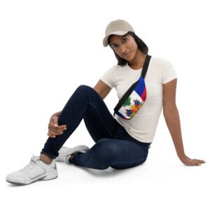 Haiti Flag Fanny Pack