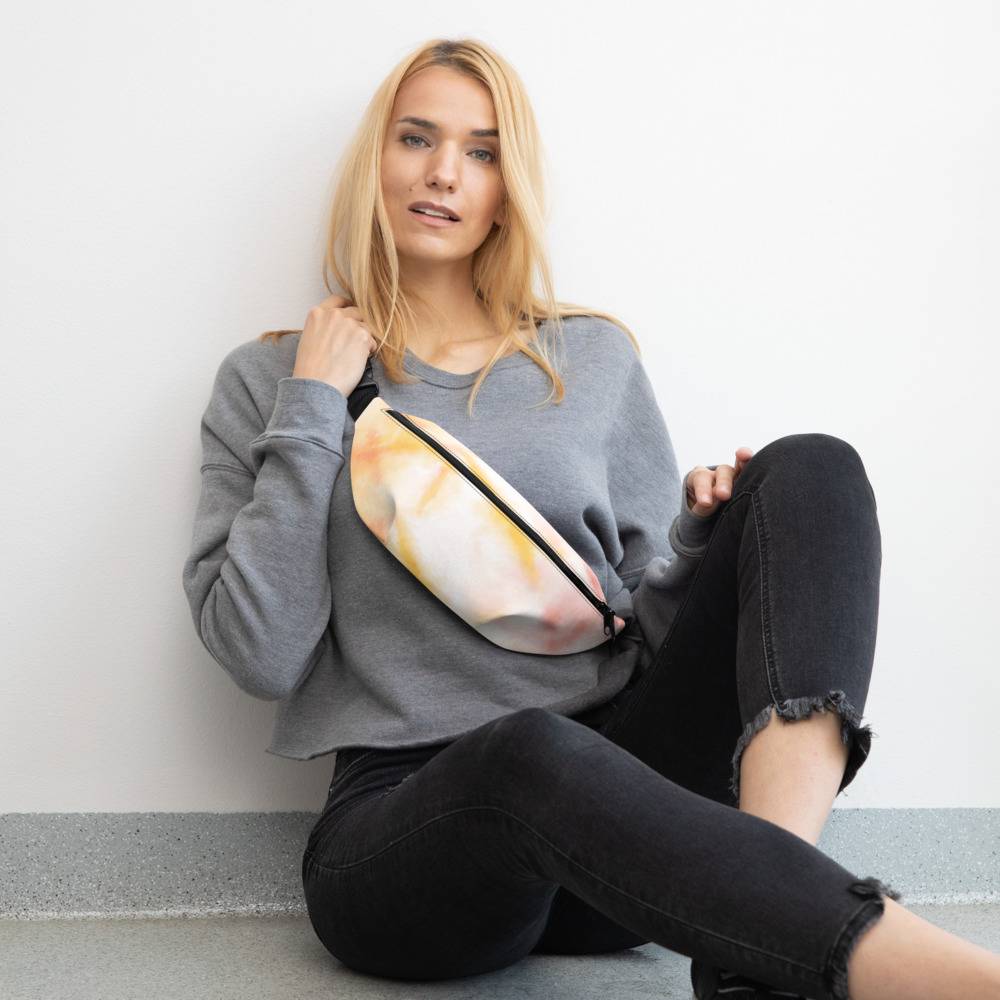 Bright Tie Dye Fanny Pack