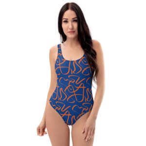 Merged One-Piece Swimsuit