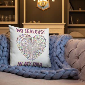 No Jealousy DNA Premium Pillow