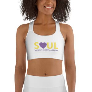 Soul Heart Sports bra (White)