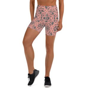 Maze Yoga Shorts