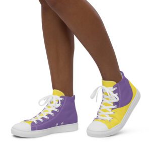 Sincerley Heal Women’s High Top Canvas Shoes