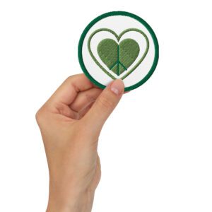 Sincerely Healed Embroidered Patch